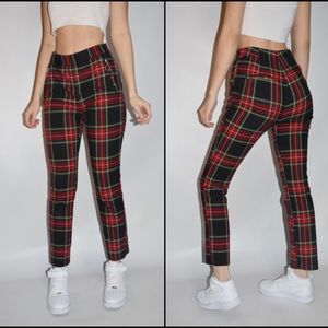 BRANDY MELLVILLE PLAID PANTS